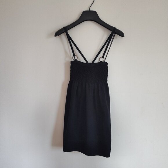 Ladies SZ S Michael Michael Kors Black Babydoll Top - Picture 1 of 4